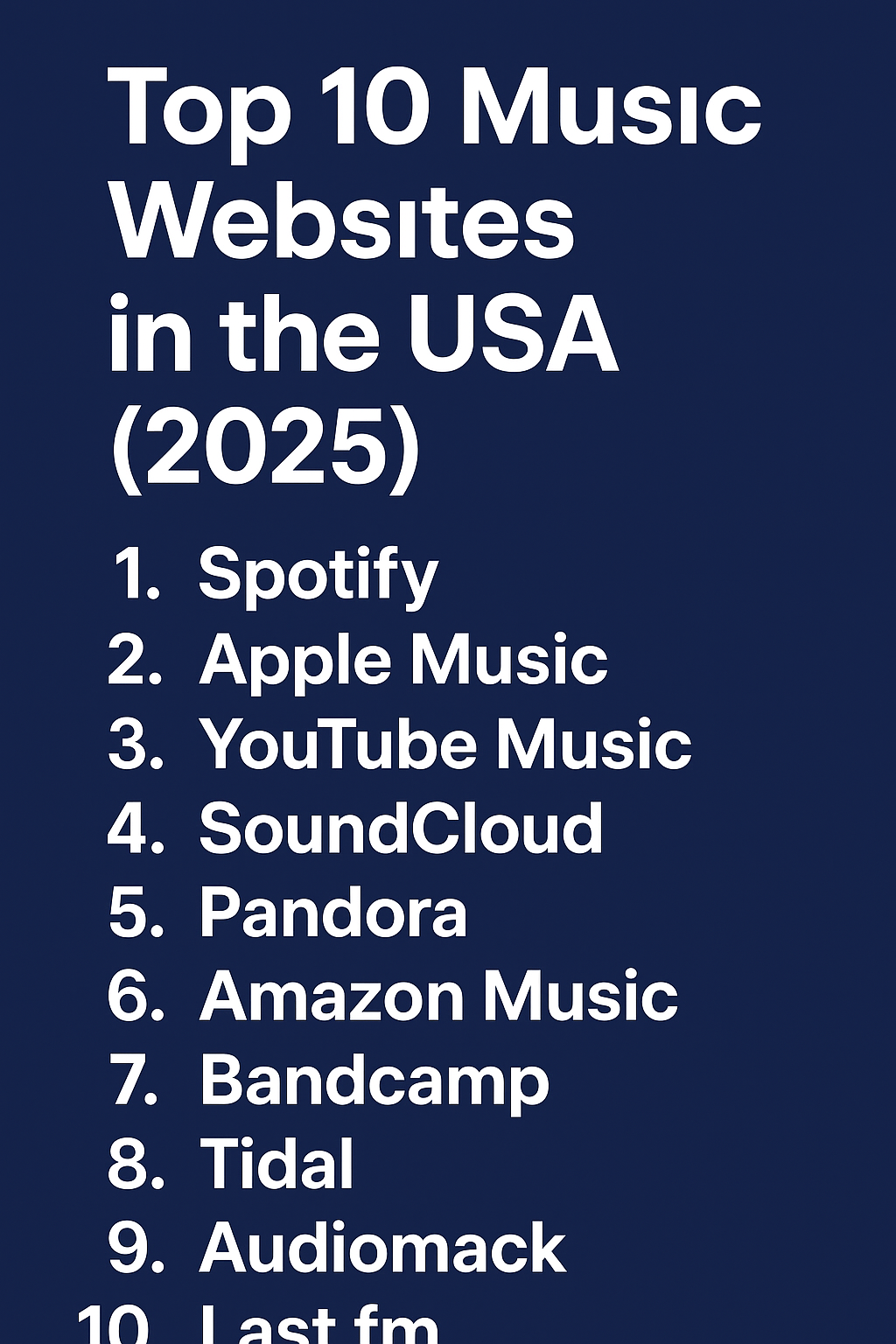 Music Website