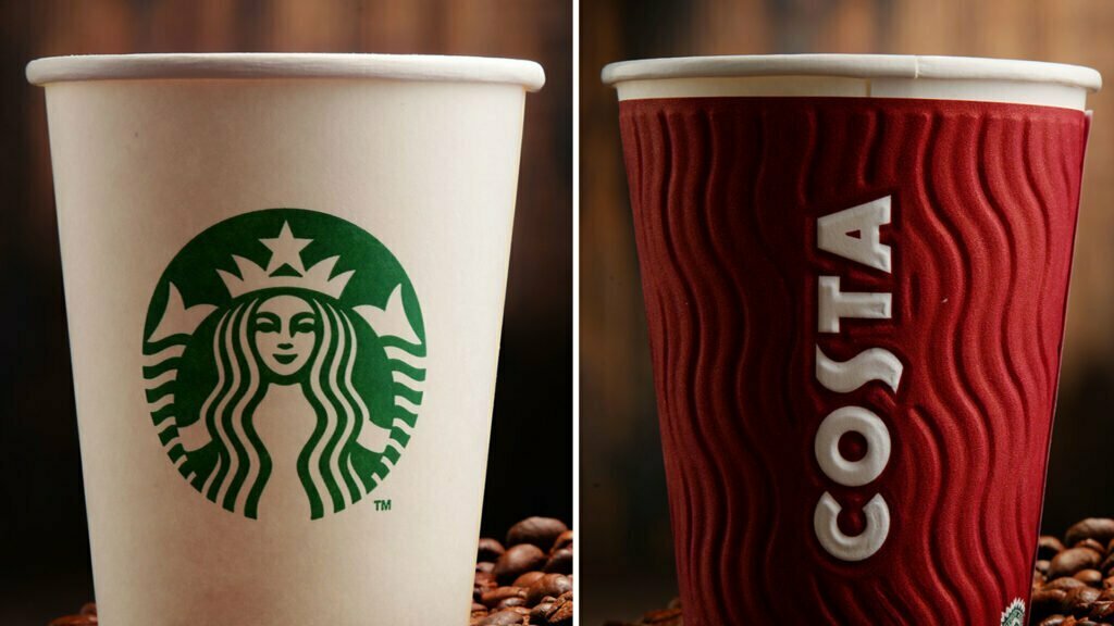 Starbucks vs Costa-1