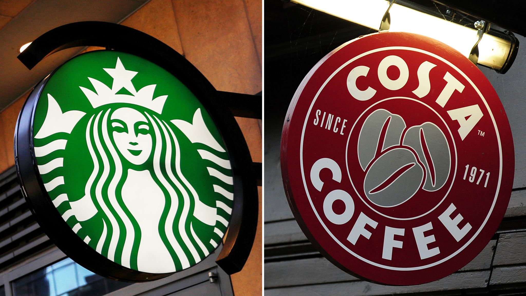Starbucks vs Costa