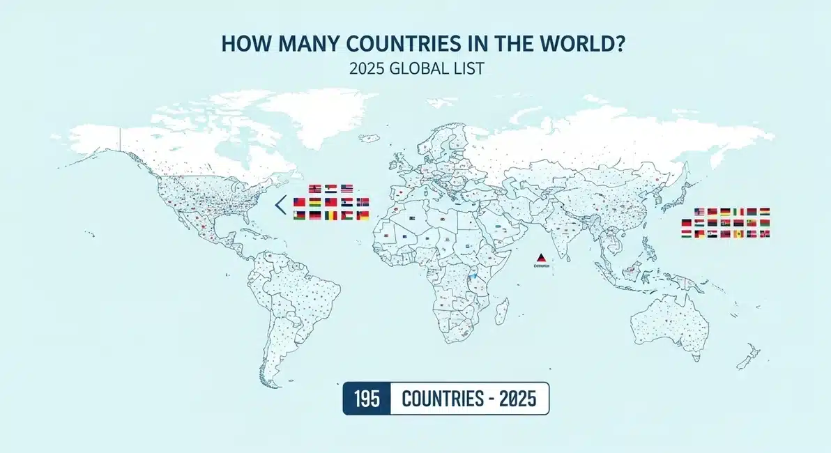 how many countries in the world