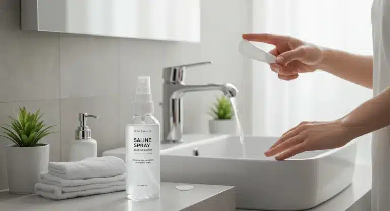 saline spray
