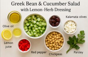 Fresh Greek Bean Salad