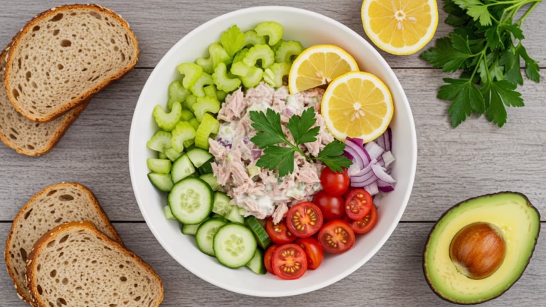 Healthy tuna salad recipe