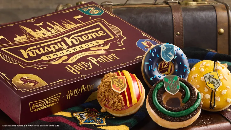 krispy kreme harry potter donut