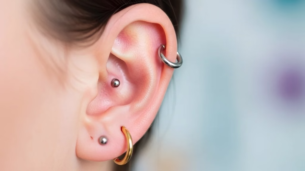 conch piercing