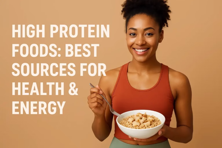 high protein foods