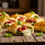 Pesto Prosciutto Puff Pocket Recipe
