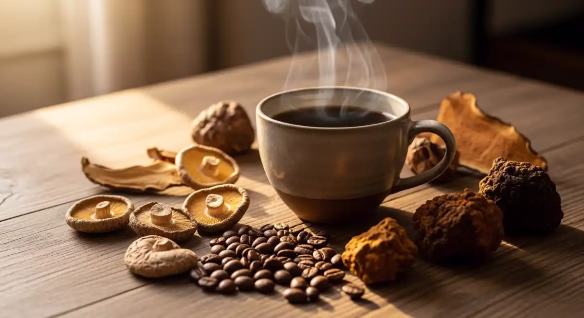 What is mushroom coffee