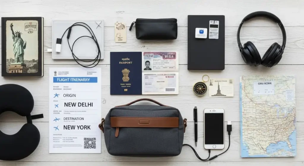 India to USA Travel Checklist