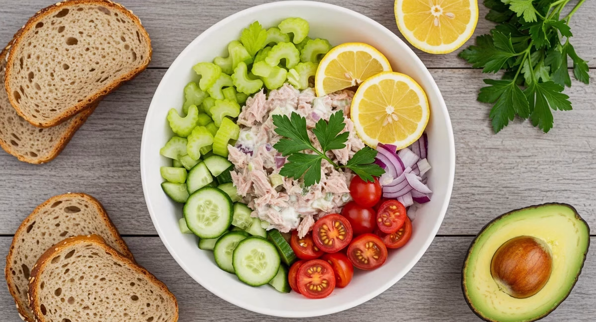 Healthy tuna salad recipe