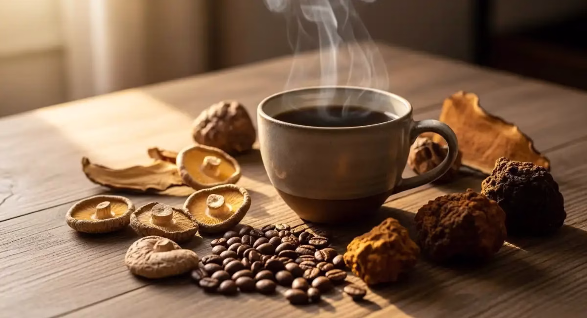 What is mushroom coffee