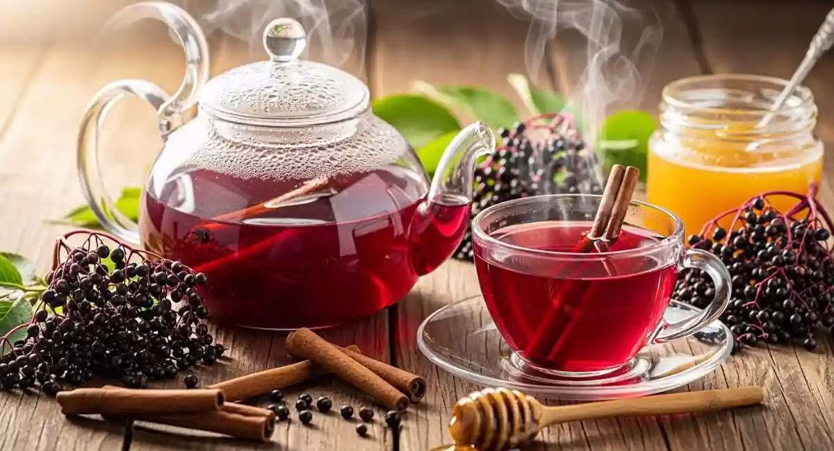 elderberry tea