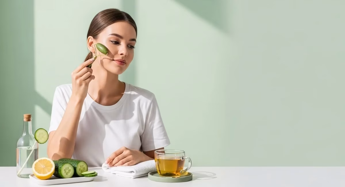 how to debloat face